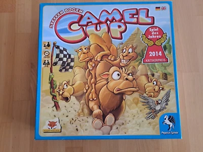 Camel Up Pegasus-Spiele Spiel des Jahres 2014 Brettspiel komplett sehr gut - Bild 1 von 4