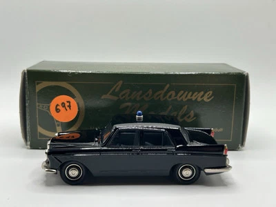 Lansdowne Models LDM 6b 1961 Wolseley 6-110 Police Car Black 1/43 Scale Ldm6b - Image 1 of 4