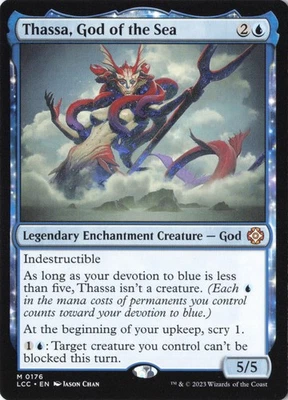 Thassa, God of the Sea M Commander: The Lost Caverns of Ixalan 176 Near Mint - Image 1 of 2