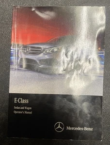 2016 Mercedes E Class Sedan And Wagon Owner’s Manual Book - Imagen 1 de 1
