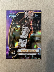 2024-25 Bowman U Chrome Purple Lava Refractor Annor Boateng #7 - Picture 1 of 2