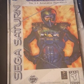 Sega Blast Chamber for Sega Saturn Original Case/Box CD Jewel Case