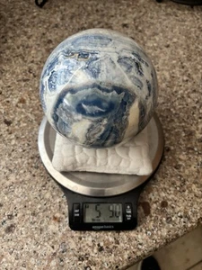 Blue Dolomite Sphere From Italy - Picture 1 of 7