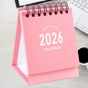 Mini Desk Calendar Desktop Paper Note Calendar Daily Scheduler Table Planner - Picture 1 of 8