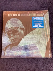 MILES DAVIS~What It Is. (Montreal 7/7/83) 2022 Vinyl 2xLp, Columbia. NEAR MINT!! - Picture 1 of 3