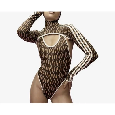 Ivy Park Adidas Paradise One Piece Reversible Swimsuit Size S - Image 1 of 4