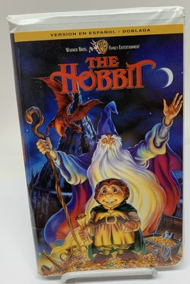 THE HOBBIT BY RANKIN BASS (2001) (VHS, 1977 ANIMATION) VERSION EN ESPANOL - Image 1 of 4