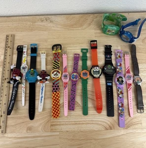 Vintage Novelty Watch Lot PARTS/REPAIR - Disney, Simpsons, Looney Tunes, Y2K - Picture 1 of 10