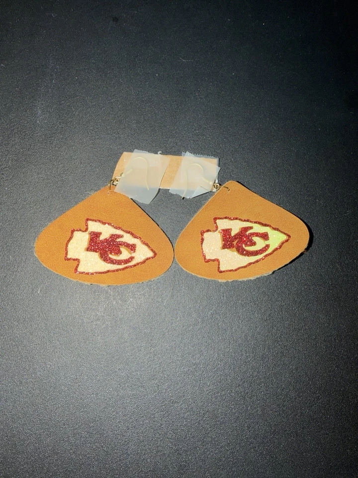 Express Yourself Bell KC Chiefs Earrings - Image 1 of 1