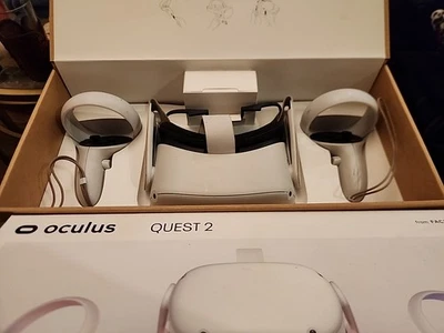 Oculus Quest 2 256GB Advanced All-in-one VR Headset – White (301-00351-01) - Image 1 of 4