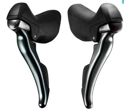 New  unused and boxed -Pair of SHIMANO TIAGRA ST4700 10 speed shifters R&R Pair  - Image 1 of 4