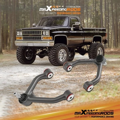 2-4inch Lift Front Upper Control Arm for 1988-1998 Chevrolet GMC K1500 4WD 6-lug - Image 1 of 4