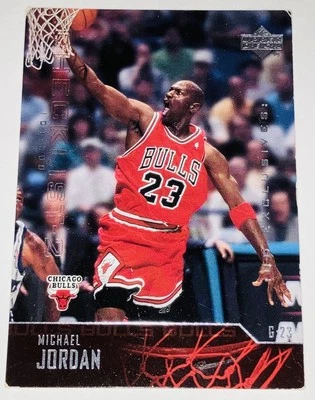 2003-04 Upper Deck Michael Jordan UD Exclusives Checklist #299 Chicago Bulls 🏀 - Image 1 of 2