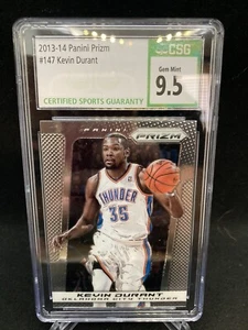 2013-14 Panini Prizm #147 KEVIN DURANT CSG 9.5=CGC 10 Gem Mint OKC Thunder - Picture 1 of 2