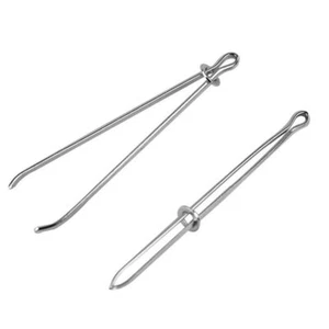 Threader Clip Elastic Cord Rope Self-Locking Tweezer Sewing Accessories DIY Tool - Picture 1 of 12