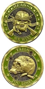 ¡Cabezas que ganamos! / ¡Colas que pierdes! - Moneda de desafío 2464 - Imagen 1 de 1