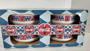 2000 Coca-Cola Anchor Hocking Bowls Set of 4 - Picture 1 of 9