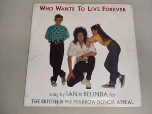 Brian May (Queen) Ian & Belinda Who Wants To Live Forever 1989 12" Vinyl Single - Bild 1 von 4