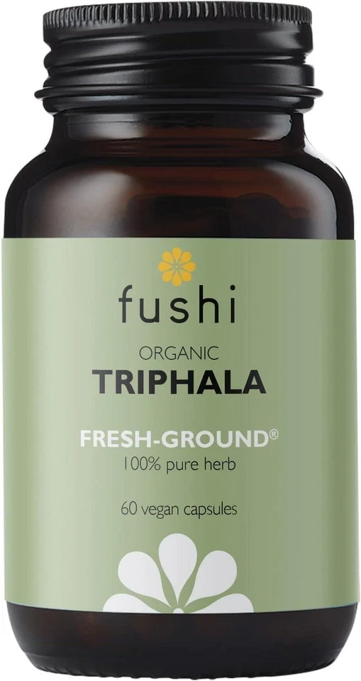 Fushi Wellbeing Organic Triphala - 60 Capsules