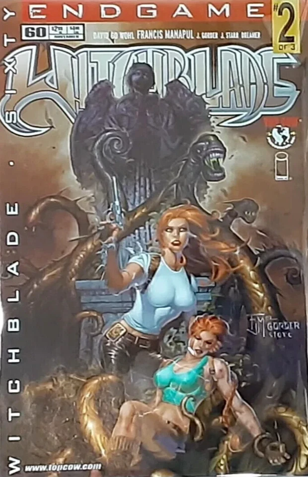 Witchblade #60 Platinum Variant Comic 2002 - Image Comics - Sara Pezzini - Image 1 of 1