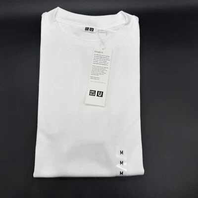 UNIQLO U AIRism Cotton Oversized T-Shirt Half-Sleeve 13color XS-4XL Japan - Image 1 of 3