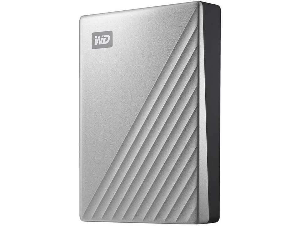 WD My Passport Ultra 4TB USB3.0 & USB-C 2.5zoll - Silber - Bild 1 von 1