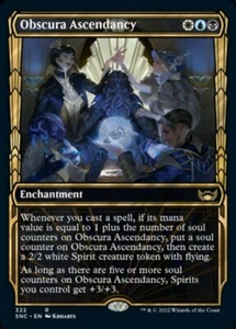 Obscura Ascendancy x1 1x Showcase Streets of New Capenna NM MTG - Picture 1 of 1