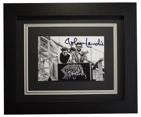 John Landis Signed 10x8 Framed Photo Autograph Display Michael Jackson Film COA Cover