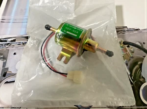 ELECTRIC FUEL PUMP 12V TRACTOR MACHINERY HEAVY DUTY EXCAVATOR LOADER - Picture 1 of 3