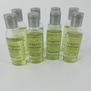 Crabtree & Evelyn Verbena And Lavender Body Wash Travel Size .8 oz each Lot of 8 - Picture 1 of 6