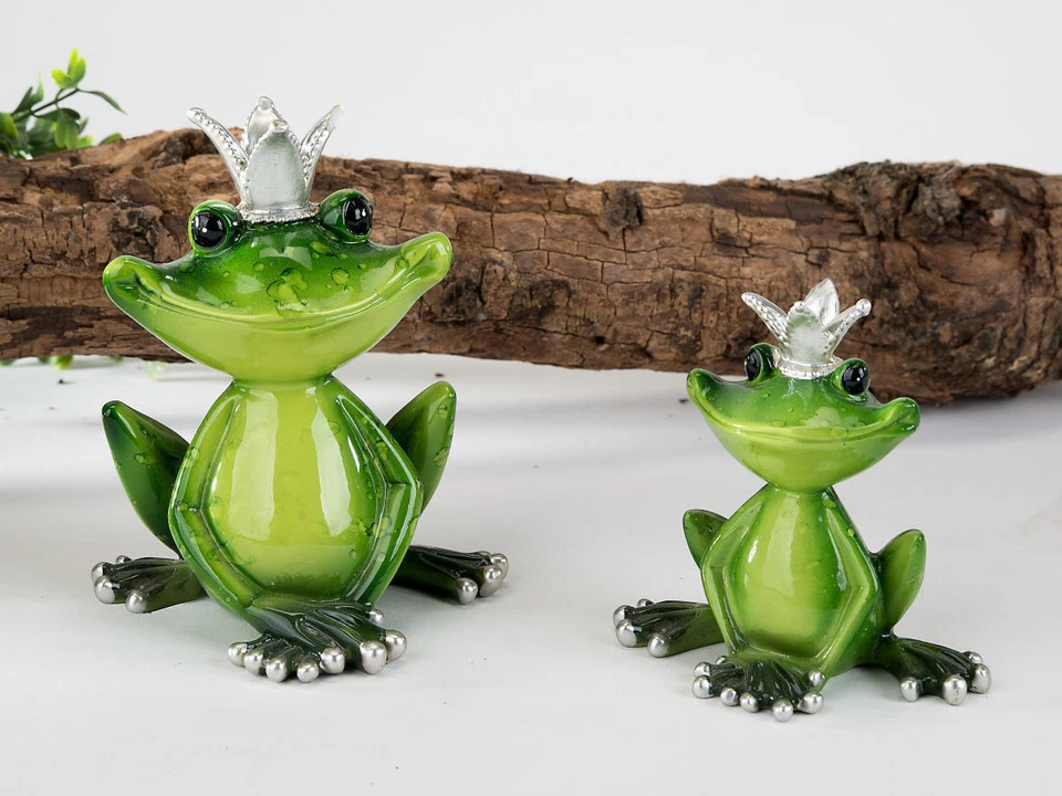 Froschkönig Frösche Frosch grasgrün Figur sortiert  - Bild 1 von 1