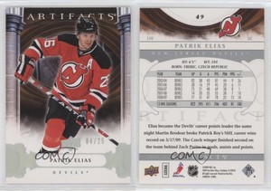 2009-10 Upper Deck Artifacts Silver Spectrum /25 Patrik Elias #49