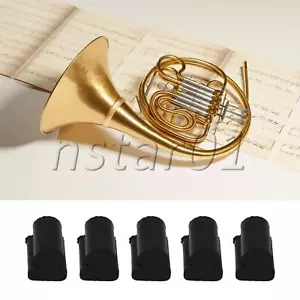 Tapón de válvula giratorio almohadilla de silicona para cuerno tenor conjunto grande y pequeño de 20 negro - Imagen 1 de 7