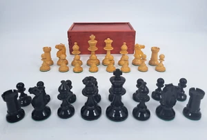 1920's 30's "Cavaliers Visses" Vintage Chess Set, France - Picture 1 of 23