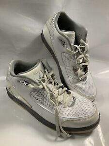 Nike Męskie Air Jordan Sneakersy Białe Skóra Akcenty 2011 428825-102 Rozmiar 11