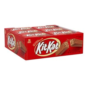KIT KAT Milk Chocolate Wafer Candy, Bulk, Christmas, 1.5 oz Bars (36 Count) - Picture 1 of 5
