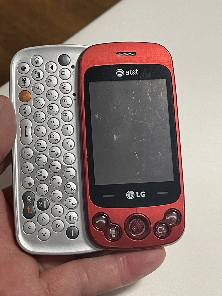 LG Neon II 2 GW370 - Blue (AT&T) Cellular Slide Cell Phone , Vintage - Image 1 of 4