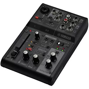 Yamaha AG03MK2 B 3-Channel Mixer/USB Interface Black live streaming - Picture 1 of 3