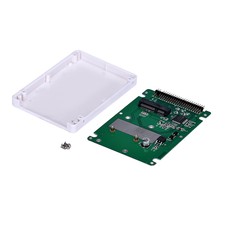 1PC High Quality mSATA To 2.5Inch PATA/IDE SSD Enclosure Adapter Case Cover