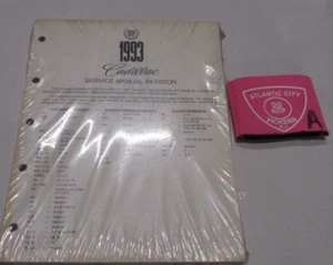 1993 CADILLAC FLEETWOOD DEVILLE/SEVILLE SERVICE MANUAL REVISIONS - Picture 1 of 2