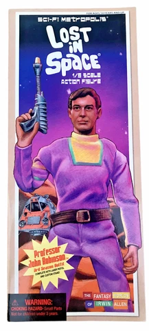 Lost in Space Professor John Robinson in 3rd Season Outfit 12"Action Figure NEW Cover