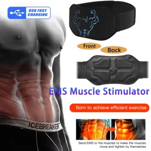 ABS Stimulator, Muscle Workout Equipment, Ab Toning Belt Toner Fitness Training - Picture 1 of 28