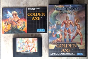 Golden Axe 1 juego CIB EMBALAJE ORIGINAL SEGA MEGA DRIVE CIB 100% original - Imagen 1 de 8