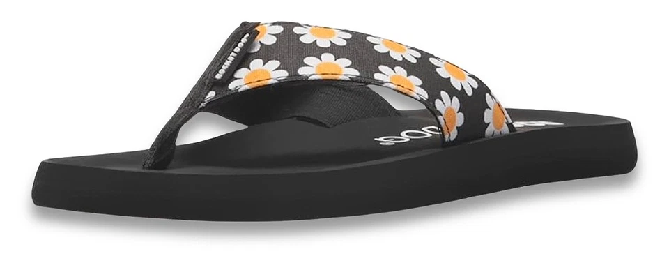 Rocket Dog Adios Daisy Field Cotton Sandals - NEW Womens Size 8 - #44361-TOP2 - Image 1 of 1