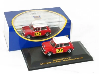 1/43 BMC Mini Cooper S  Winners Monte Carlo Rally 1967 #177 Aaltonen / Liddon - Image 1 of 3