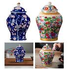 Ceramic Flower Vase Storage Pot Display Tank Can Chinese Traditional Tea
