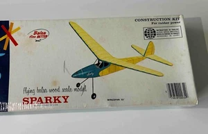 NEW - Comet Sparky 32" Wingspan Free Flight Model Airplane Kit - Picture 1 of 4