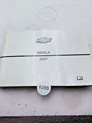 2007 Chevrolet Impala Owner Manual - Image 1 of 4