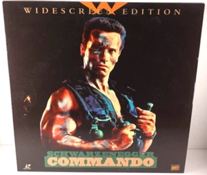 Commando LASERDISC Widescreen Edition Schwarzenegger - VERY GOOD CONDITION - Picture 1 of 1