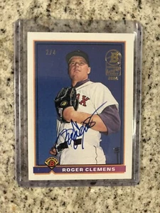 2024 Bowman Roger Clemens Buyback Auto /4 - Picture 1 of 2